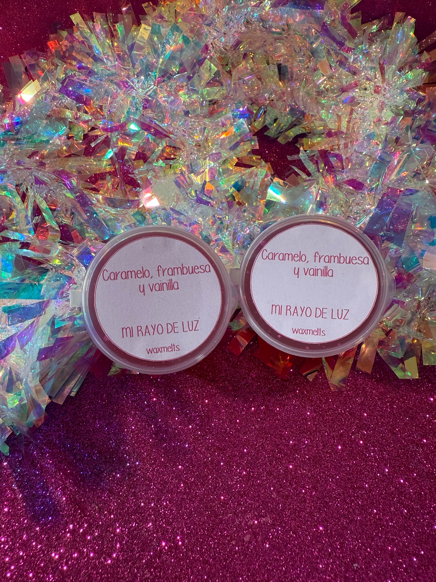 Frambuesa, Caramelo y Vainilla 🍓