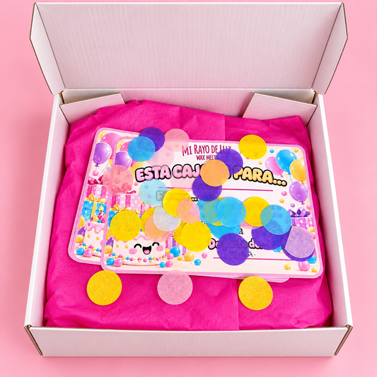 Caja Sorpresa Cumpleaños