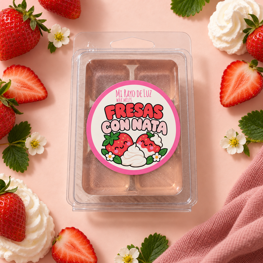 Fresas con nata
