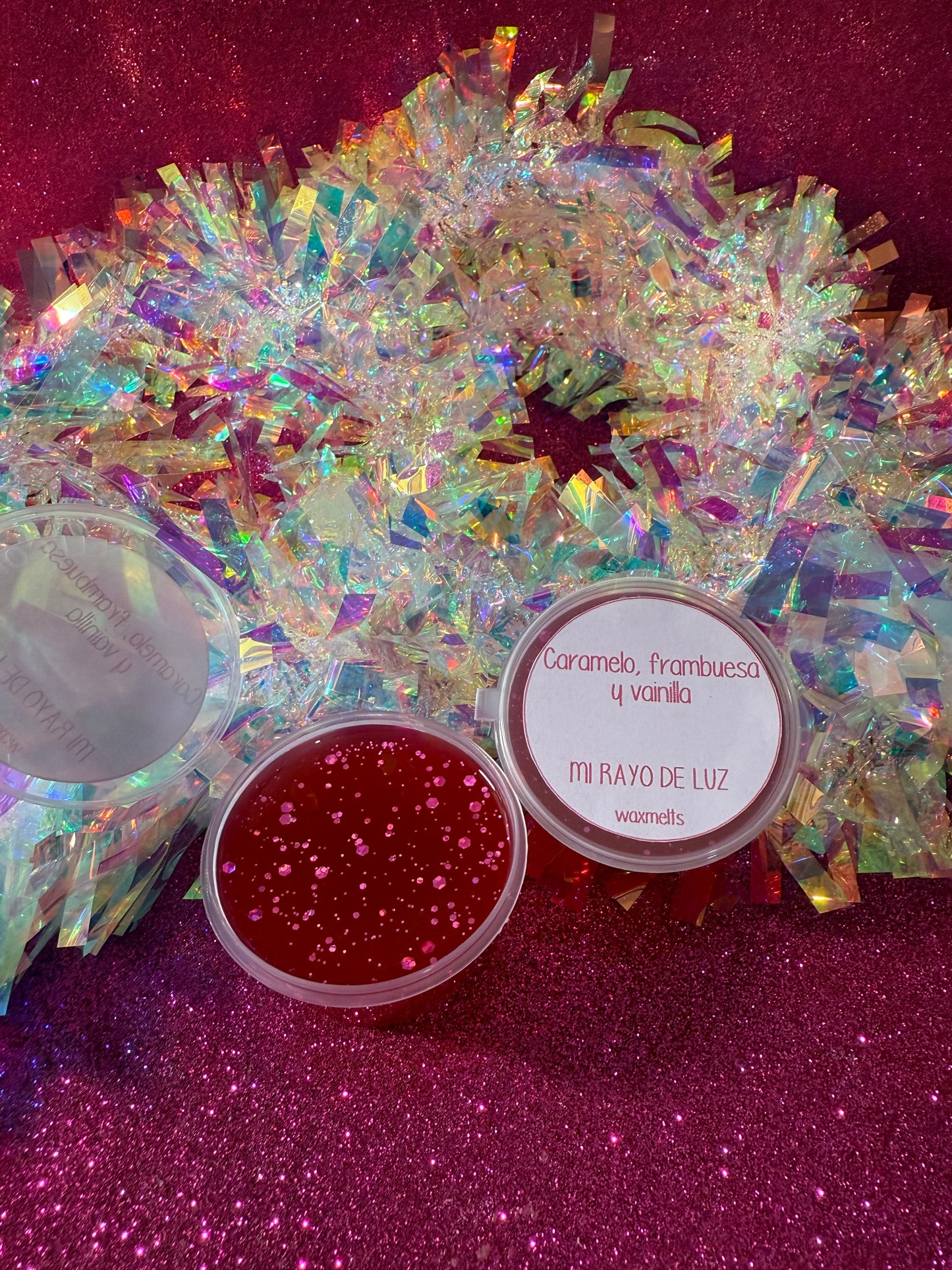 Frambuesa, Caramelo y Vainilla 🍓