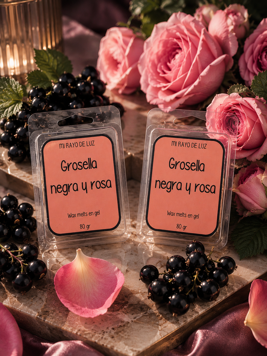 Grosella negra y rosa 🌹