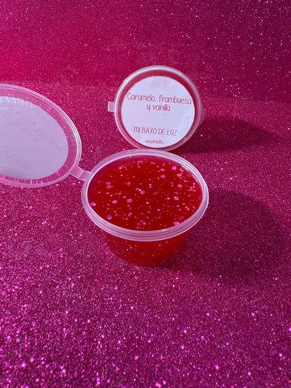 Frambuesa, Caramelo y Vainilla 🍓