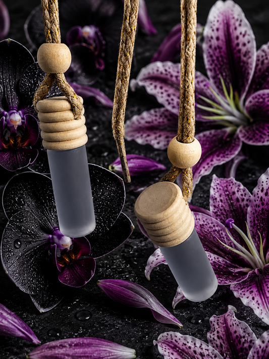 Orquídea y lirio 🖤
