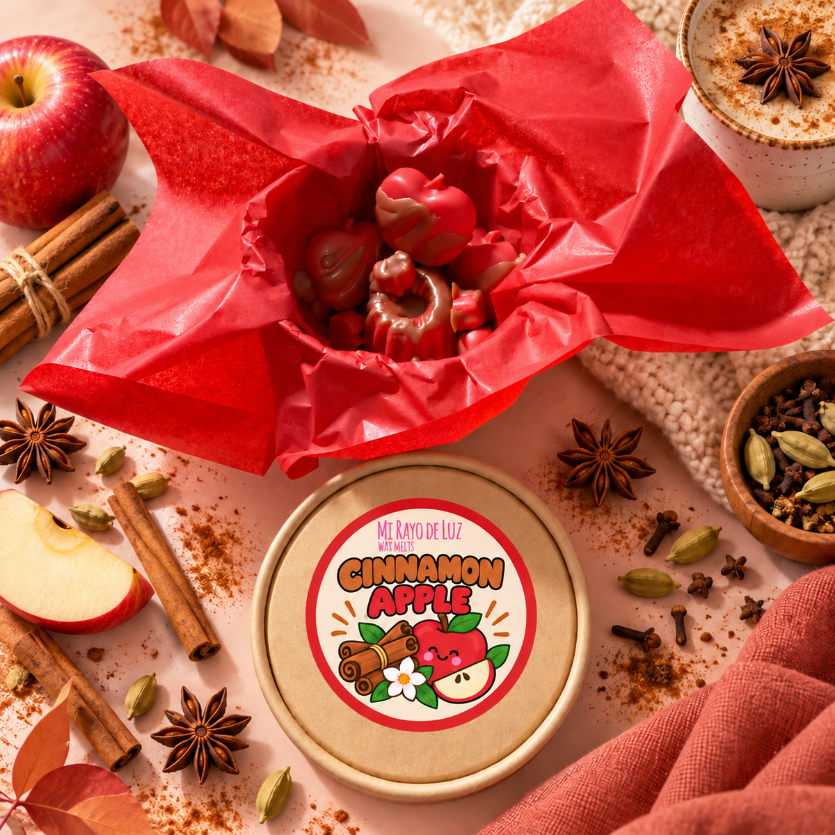Manzana y canela