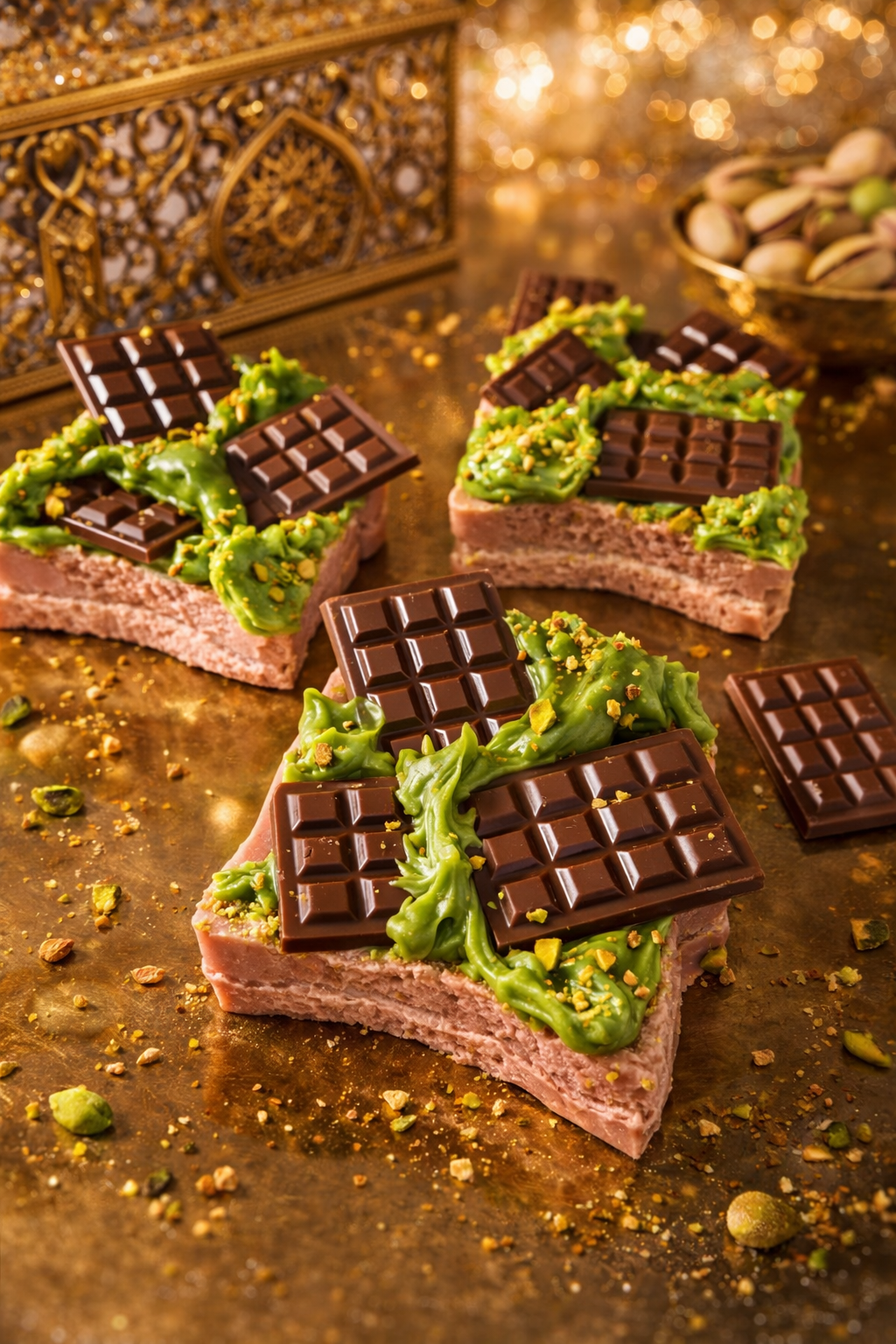 Tostada Choco Dubai 🍫