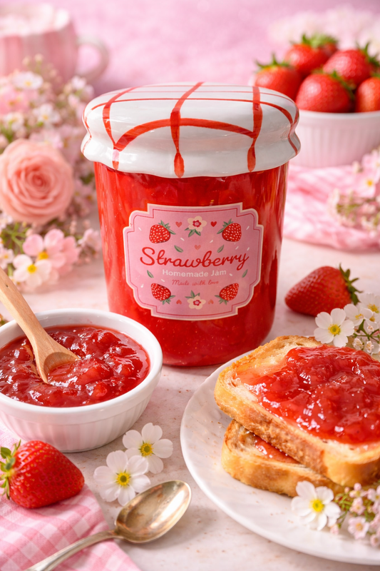 Quemador mermelada de fresa 🍓