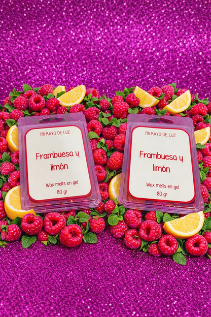 Frambuesa y limón 🍋